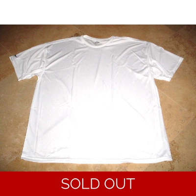 Nike FItness Dri-Fit Lightweight Short Sleeve Shirt White 3XL